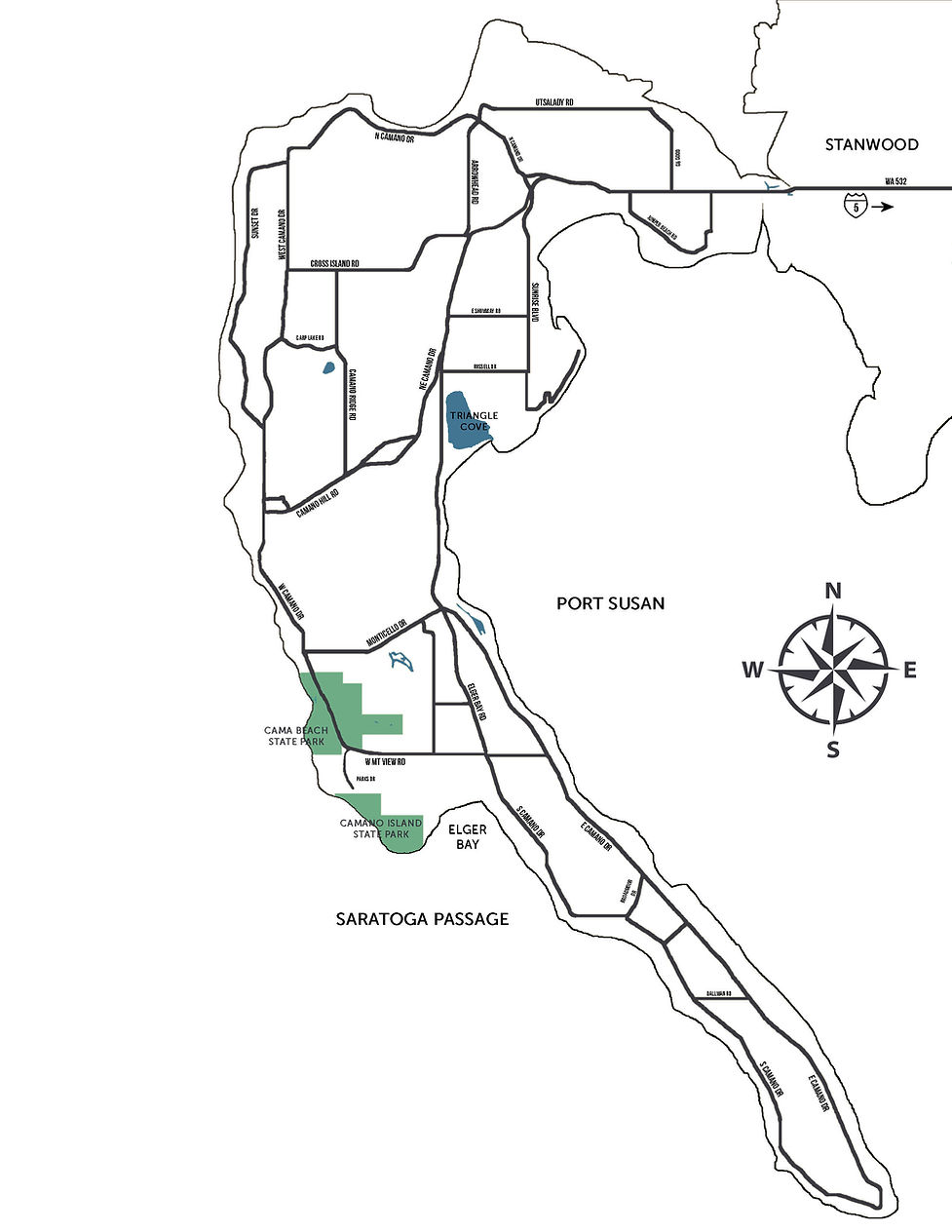 PLACES TO EAT Camano Island Vacation Rental